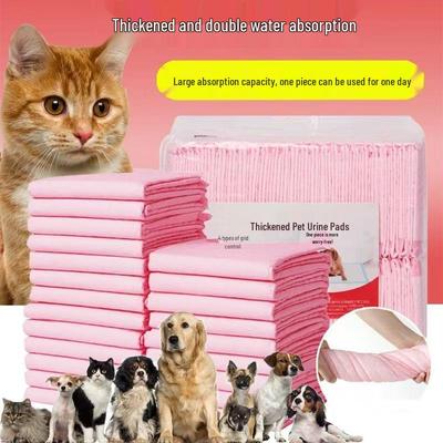 Thickened Absorbent Pet Urine Pad for Cats and Dogs - Training and Toilet Supplies