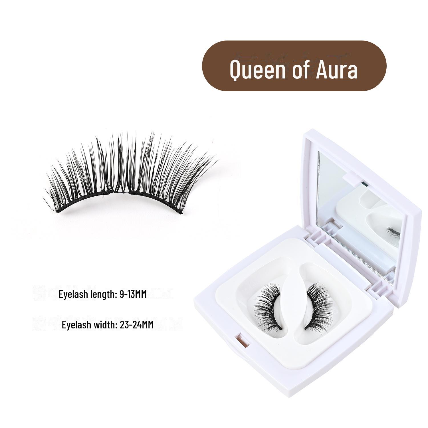 

Модний набір магнітних накладних вій - натуральні, густі, завивки, без клею Kit + Eyelashes + Tweezers