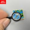 10pcs/lot MOC Bricks Magnifying Glass Trans-Clear Lens 10830c01 30152c03 Building Blocks Assembled Toy