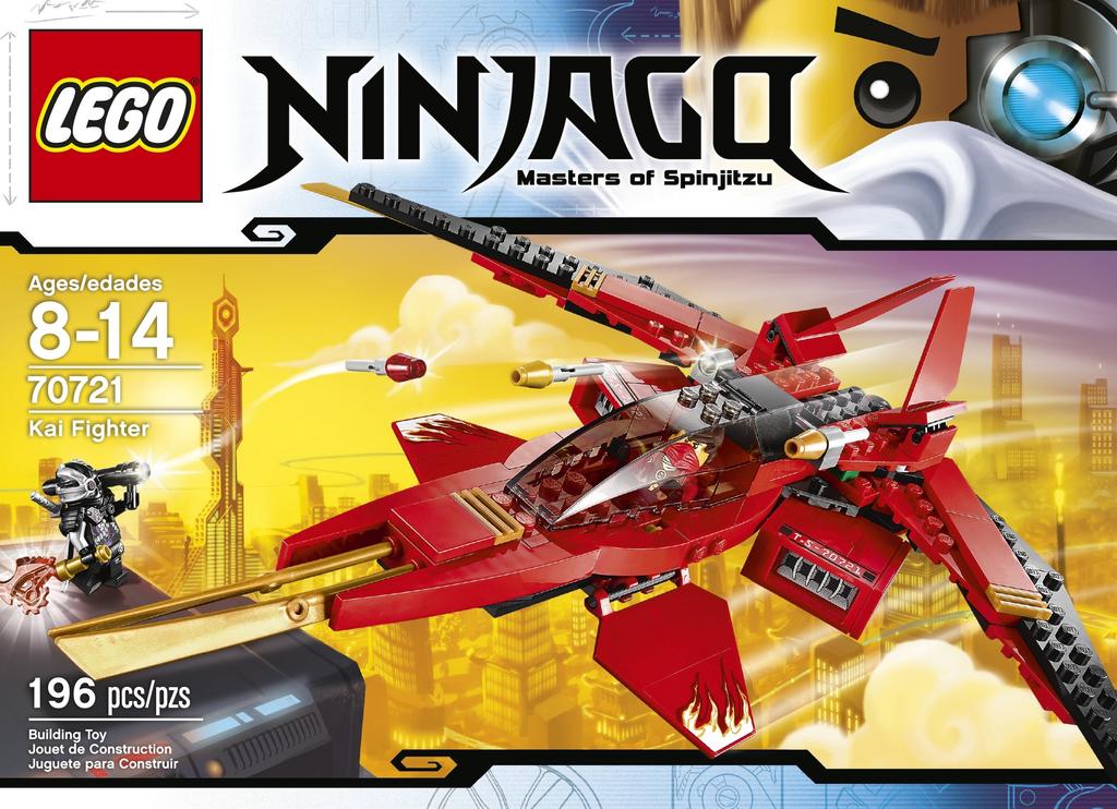 LEGO Ninjago 70721 Kai Fighter Toy (Parallel Import)