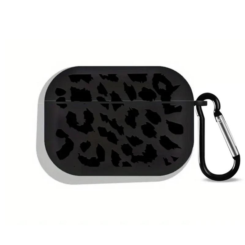 Fashionable TPU Case With NonSlip Textures For 1/2/3/4 Generation Earbuds In Sleekly Leopard Pattern Cover Pouches