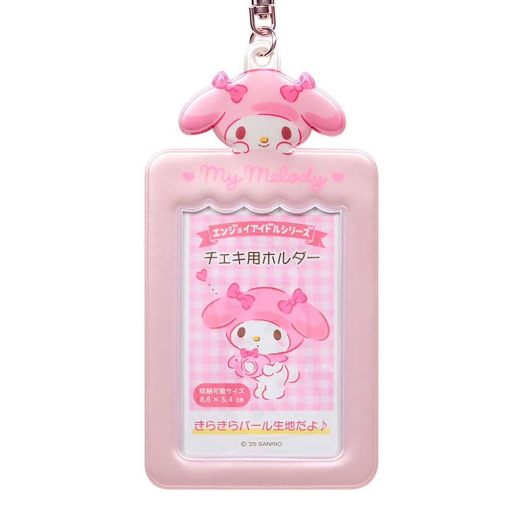 Sanrio Instax Camera Holder My Melody PVC Steel Holds approximately x cm Card Case 493783 (Enjoy Idol) - & - 5.4 8.6 - -