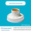 Surface-Mounted E27 Lamp Holder with Adjustable Smart Delay and Infrared Control