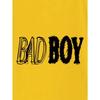European Size Boys Round Neck Short Sleeved T Shirt with Unique English Print BADBOY