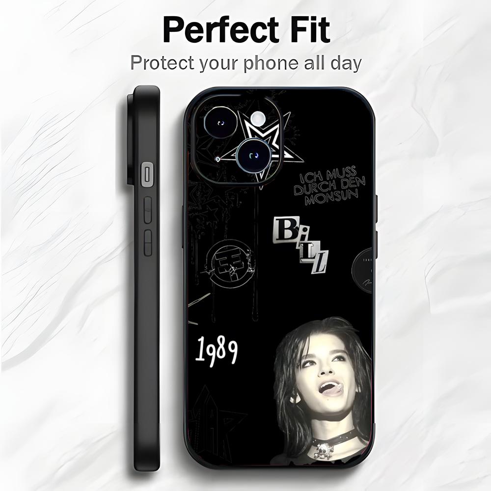 

Unique Stylish German Singer B-Bill Kaulitz Phone Case Phone Case Soft Packaging Lightweight For iPhone17 16 15 14 13ProMax iphone12promax