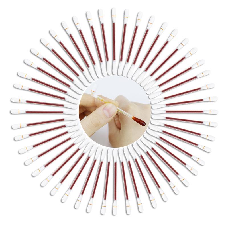 Disposable 75% Alcohol & Iodine Cotton Swabs for Newborn Wound & Navel Disinfection
