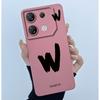 For Infinix GT 10 Pro X6739 Phone Case Lucky Initial Letter Matte Soft Silicone Shell For InfinixGT 10Pro GT10 Pro Cover Casing