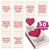 Couple Card 50 Piece Romantic Conversation Cards Fun Game Night Activities Adult Family Relationship Engagement Date Night Entertainment