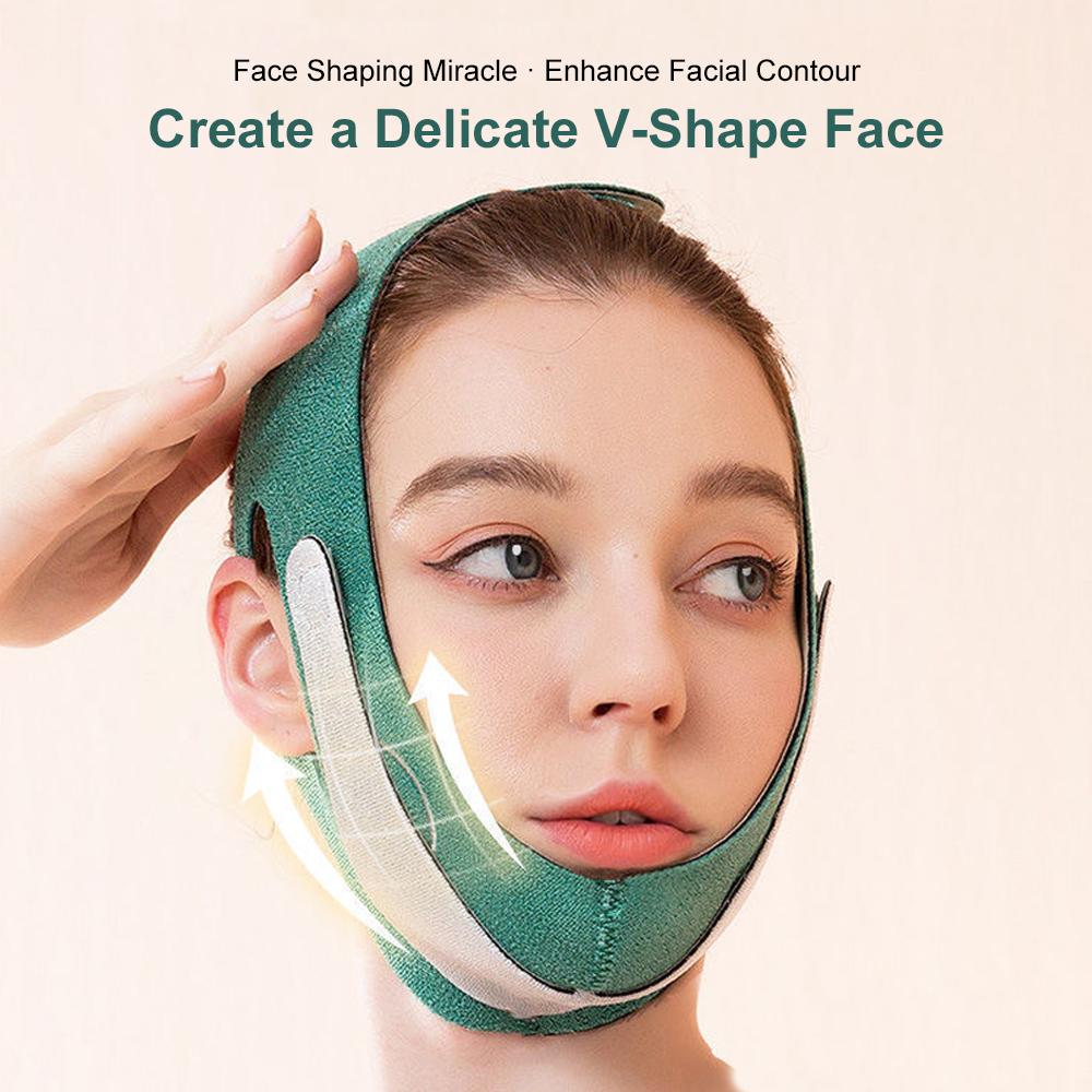Chin Cheek Slimming Bandage V Shaper V Line Lifting Mask Face Lifting Anti Wrinkle Strap Band Sleeping Mask Beauty Health