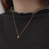 [Bloom] Offizielle Damen-Halskette, Silber mit Gelbgold-Beschichtung, Herz-Motiv 0772-4662-0019-0000