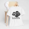 The Boondocks Action Zeichentrickfilm Serie Grau Weiß T-Shirts T-Shirt Größe S-5XL
