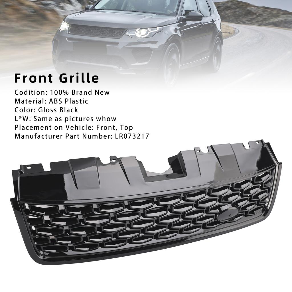 Dynamic Style Front Bumper Grille LR073217 Fit Discovery Sport L550 2014-2019