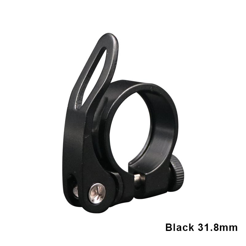 Objímka na sedlovou trubku bicyklu Rychloupínací hliníková slitina Objímka na sedlovku horského silničního kola pro cyklistické příslušenství 28,6/31,8/34,9 mm