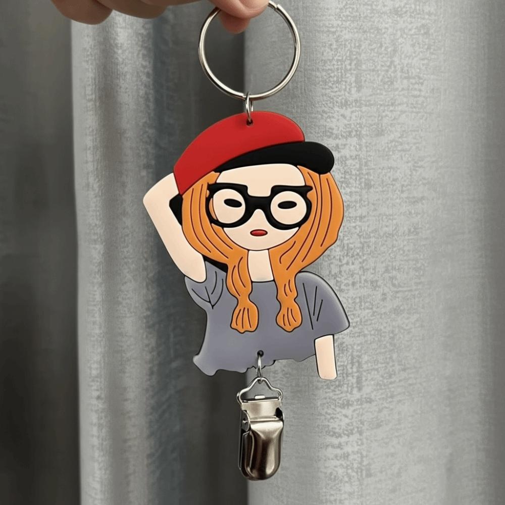 Convenient Silicone Hat Holder Durable Hat Keeper Buckle Decorative Straw Hat Clip Travel Storage красный 890₽