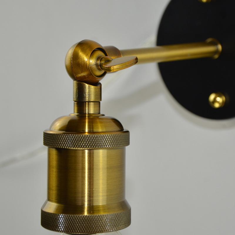 Vintage Industrial Lamp Metal Electroplate Wall Light Ceiling Light