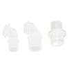 Elbow Straight Connector Set Replacement Accessory for Cardiopulmonary Resuscitation Facial Cover Device