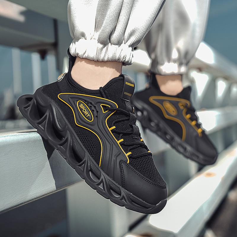 YRZL Men's Sneakers Casual Running Sneakers for Men Sports Shoes Anti Slip Professional Training Shoe Jogging Walking Mens Shoes