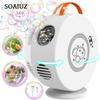 Bubble Machine Automatic Bubble Blower Rotated 90°/360° For Child Adult USB Rechargeable Battery Portable Bubble Machine For Fun Outdoor Toy Party