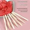 Homeglen Disposable Bamboo Fruit & Dessert Forks