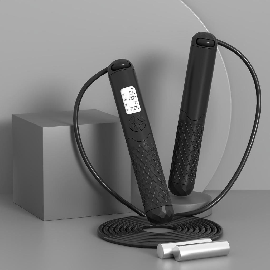 Smart Cordless Weighted Jump Rope with Counting for Kids & Adults