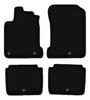 BASIC Black Velour Floor Mats For: Renault Latitude Sedan (2010-2015)