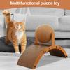 1PC Cat Scratcher Ball Cat Scratching Ball Scratcher Toy with Ball for Cats And Dogs, Interactive Solid Wood Scratcher Toy