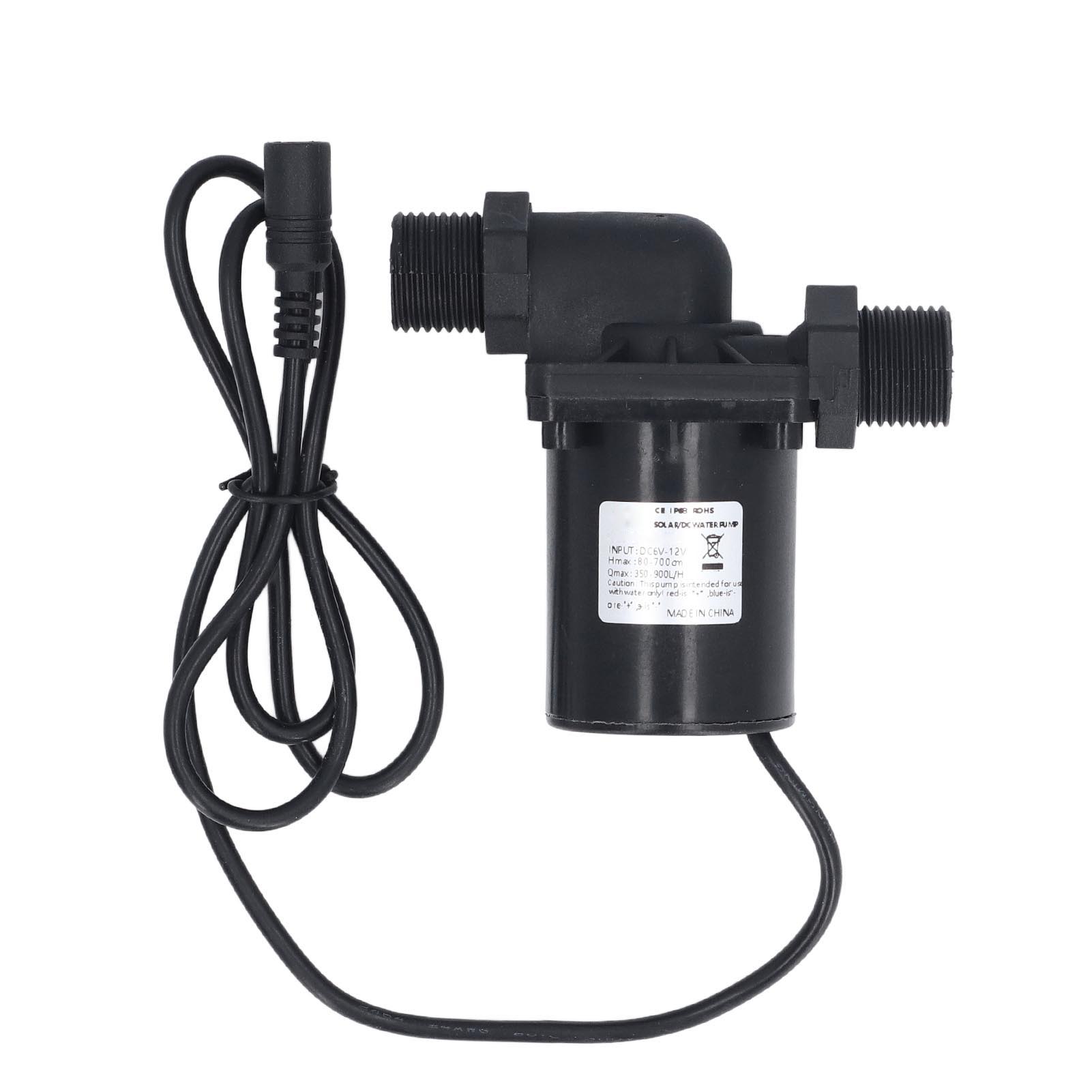 

Submersible Pump 225GPH(900 LH) 0.87meter High Lift for Pool Draining Fountain Pond Aquarium