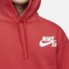 Nike Sb Icon Skateboard Hoodie Long-Sleeve Pullover With Logo Men Tops University-Red CW7065-657