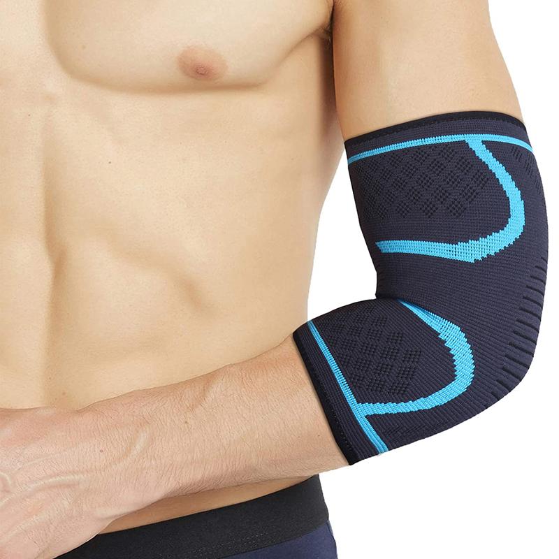 Compression Elbow Support Pads Gym Fitness Elastic Elbow Brace Basketball Volleyball Protector Arm Guard Sleeves