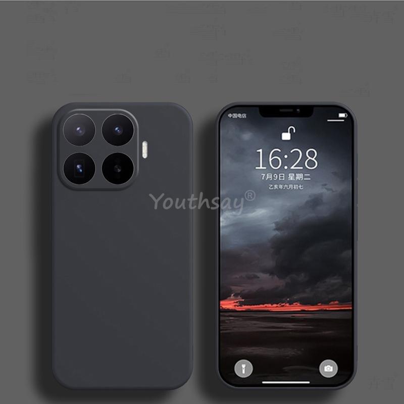 For Honor Win Turbo Case Liquid Silicone Plain Honor Win Turbo Cover TPU Anti-drop Phone Protector Cover Honor Win Turbo Case