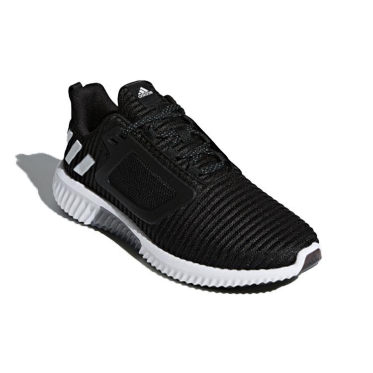Adidas Climacool Vent Round Toe Lace-Up Mesh Slip-Resistant Durable Breathable Low-Top Marathon Running Shoes Men Sneaker Black White CM7405