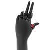 Gothic Totenkopf Ring Set Verstellbare Fingerringe Legierung Textur Dating Ringe Perfekt für Partys und Festivals Jeden Anlass