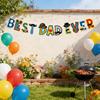 Customizable Father's Day Celebration Decoration With Bright Color Large Backdrop Banners Accessories