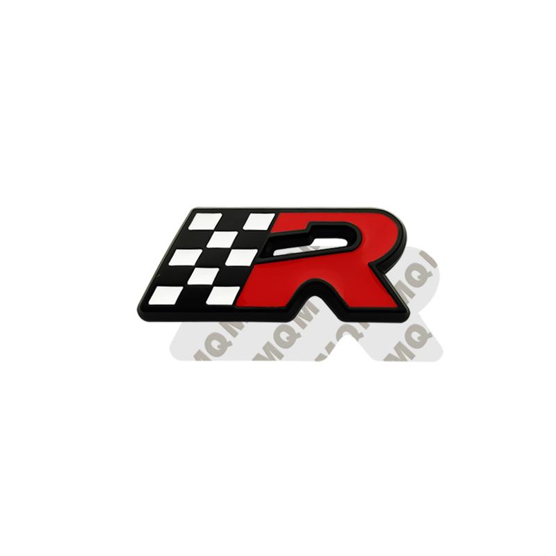 Car Accessories Metal Grille Emblem Rear Trunk Body Badge Sticker For Seat IBIZA Leon R Cupra Exeo Mii Tarraco Toledo Altea SH1