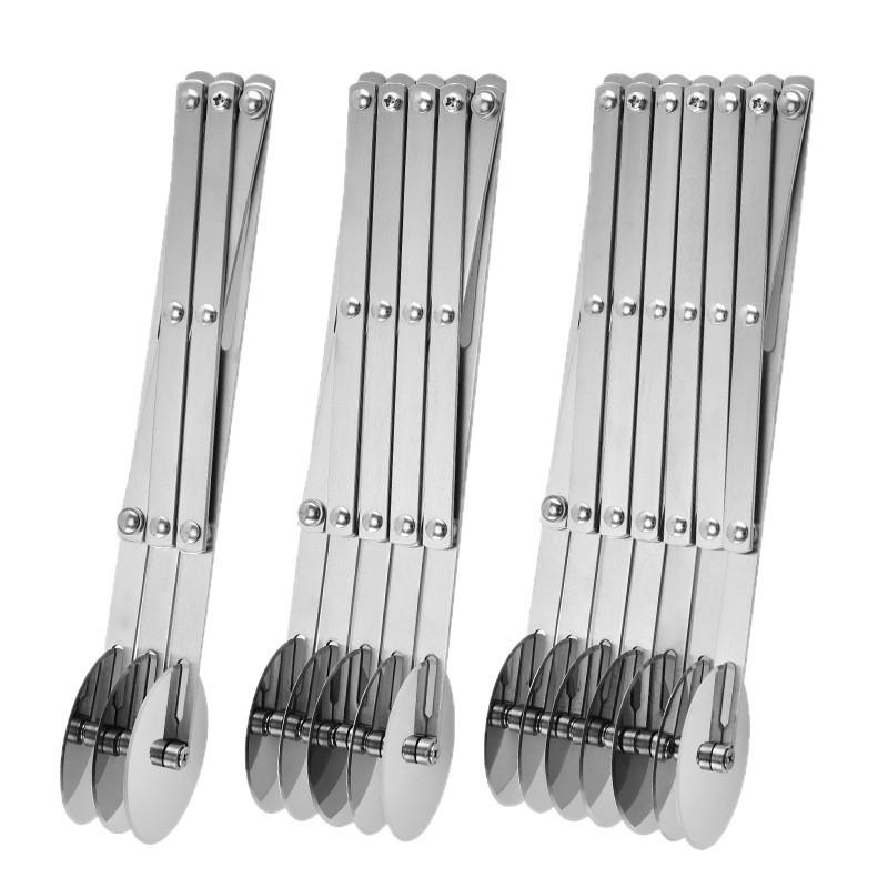 Adjustable Stainless Steel Multi-Wheel Pizza & Youtiao Cutter