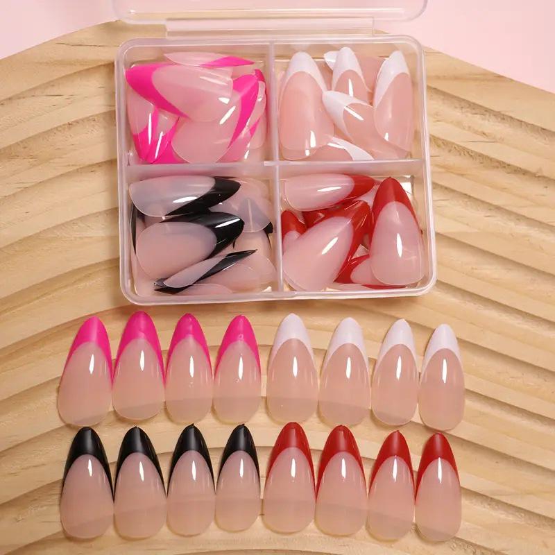 

Европейские и американские модные носимые накладные ногти – Высококлассные, элегантные и гламурные во французском стиле