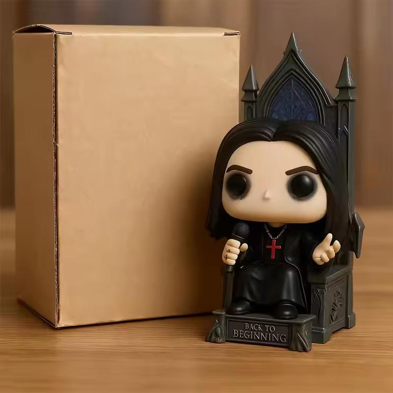 For Ozzy Osbourne Figure Thank You The Final Show Back To Beginning Farewell Figurine Desk Decorations Poseable Articulated Scale Detailed Movable