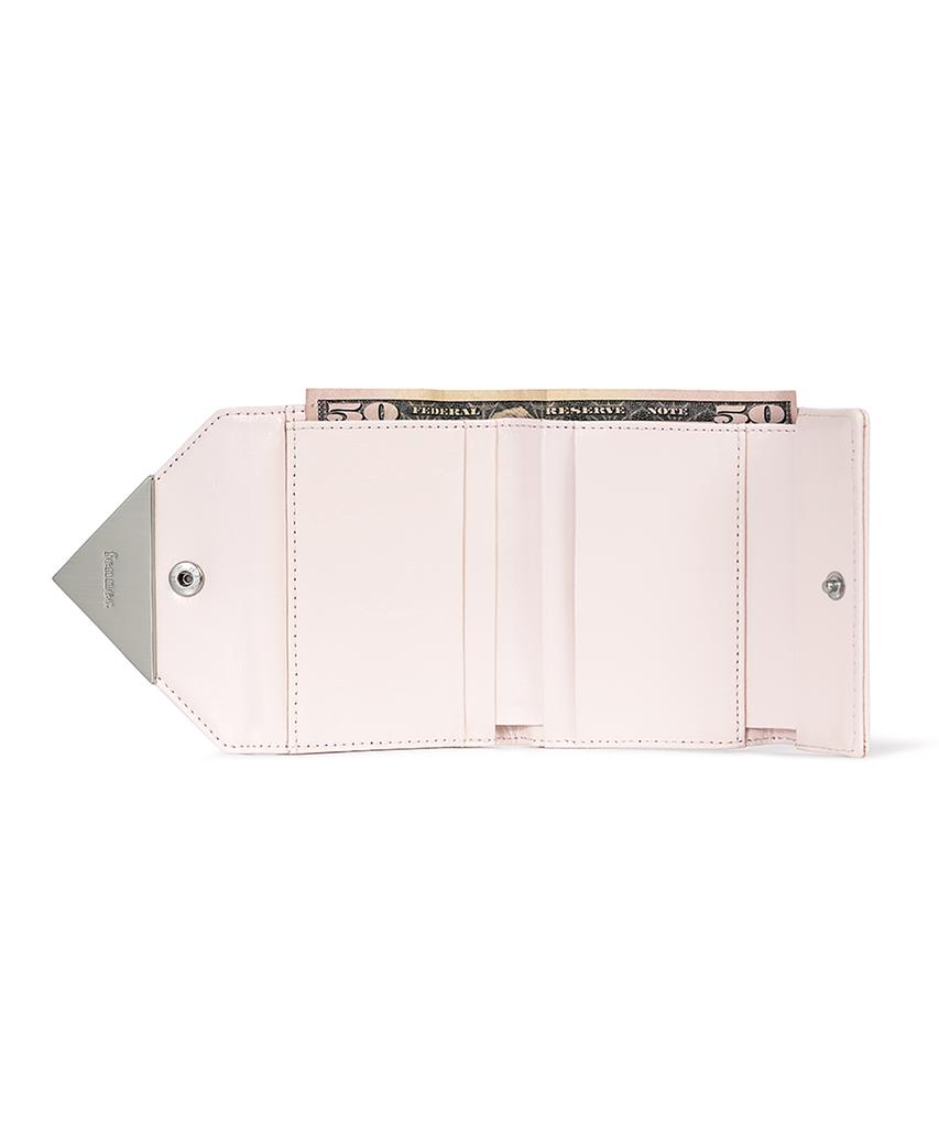 Fennec Crinkle Triangle Doco Wallet - Blossom