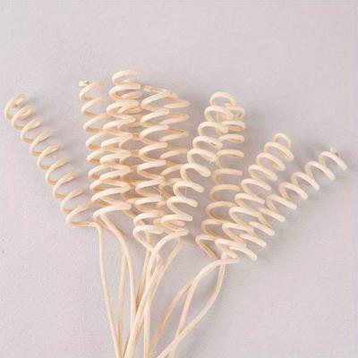 10Pcs/Lot Reed Diffuser Stick Long Wavy Rattan Reed Fragrance Diffuser Replacement Refill Air Freshener Stick Accessory
