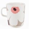 Marimekko Mug 250ml UNIKKO Clay x White 71830 183