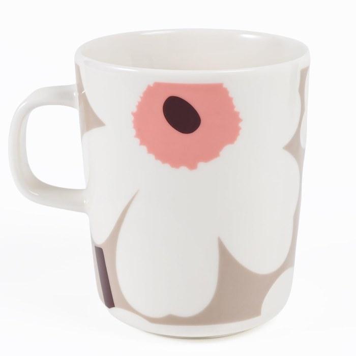 Marimekko Mug 250ml UNIKKO Clay x White 71830 183