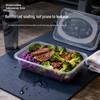 Disposable Rectangular Plastic Food Containers