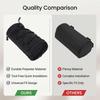 Compact Bike Front Bag Black Bike Front Pouch Durable Handlebar Storage Bag  Phone Storage