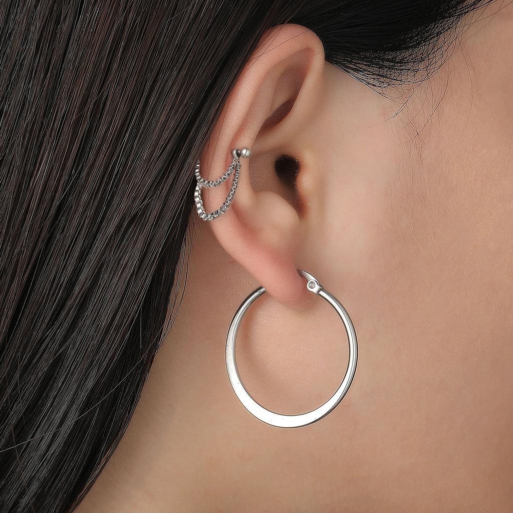 2026 Paper Clip Stud Earrings – Trendy Niche Design Unisex Jewelry