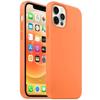 Protective Case - e.F.Connection - Iphone 12 Pro - Premium Tpu - Shockproof - Anti-slip Orange