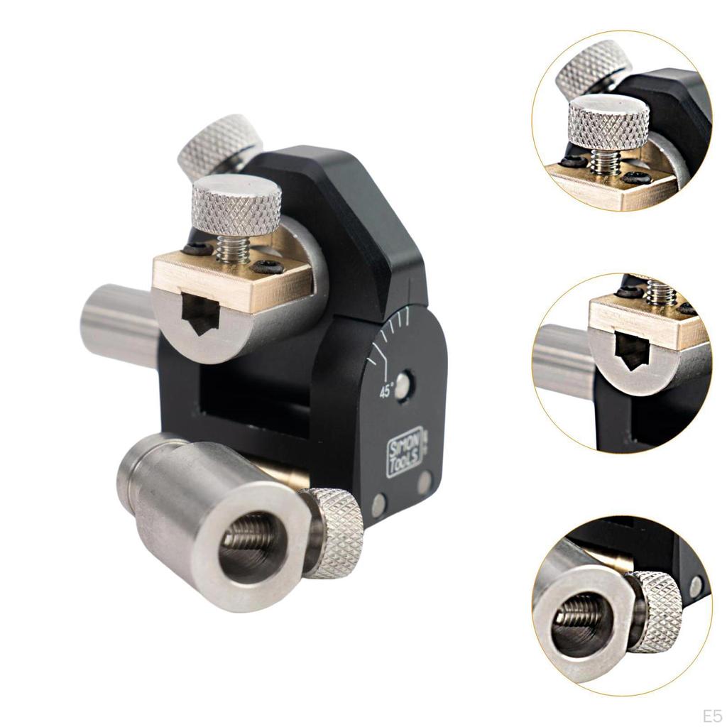 Sharpener Jig Fixture Fixed Angle Honing Guide Metal Manual Multifunctional for Scoring Knives