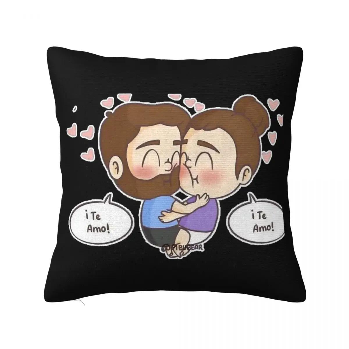 

Пибубир (15) Квадратная наволочка Чехол для подушки Комфортная наволочка Полиэстер Наволочка для диванной подушки Для дома Дивана Гостиной 16x16Inch