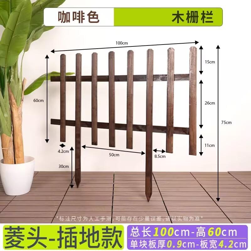 

Outdoor Solid Wood Garden Fence Panel