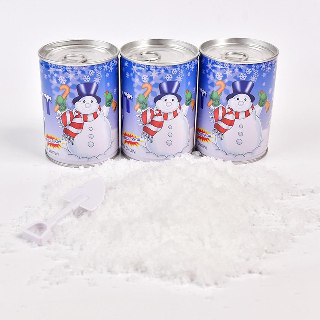Faux Snow Creative Resin 6 Pieces White Christmas Decorations For Party Table Home Nativity Winter Festival Covering Winter