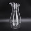 Container Transparent Juice Bottle Narrow Neck Divided Hip Flask Transparent Water Jug Wine Carafe Bar